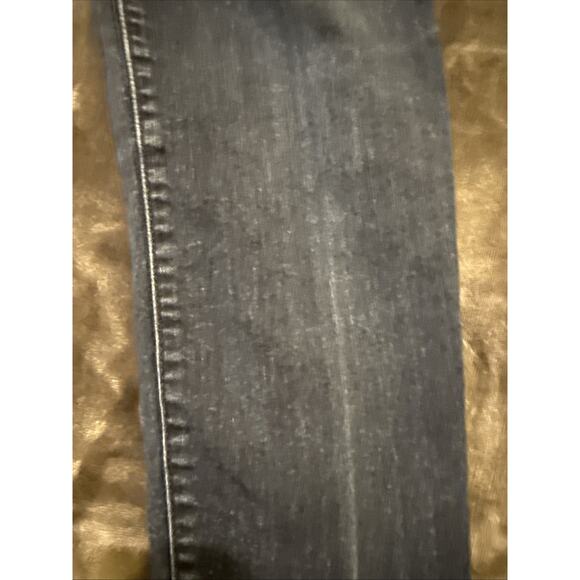 Aglow Women's Maternity Skinny Jeans Denim Blue Dark Wash Size 26 - Picture 4 of 16
